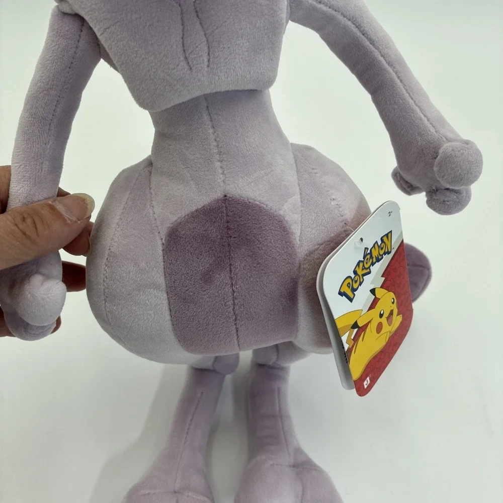 Pokemon Mewtwo Plush Jazwares 12 Inch Legendary Psychic Type Toy NWT PKW5191